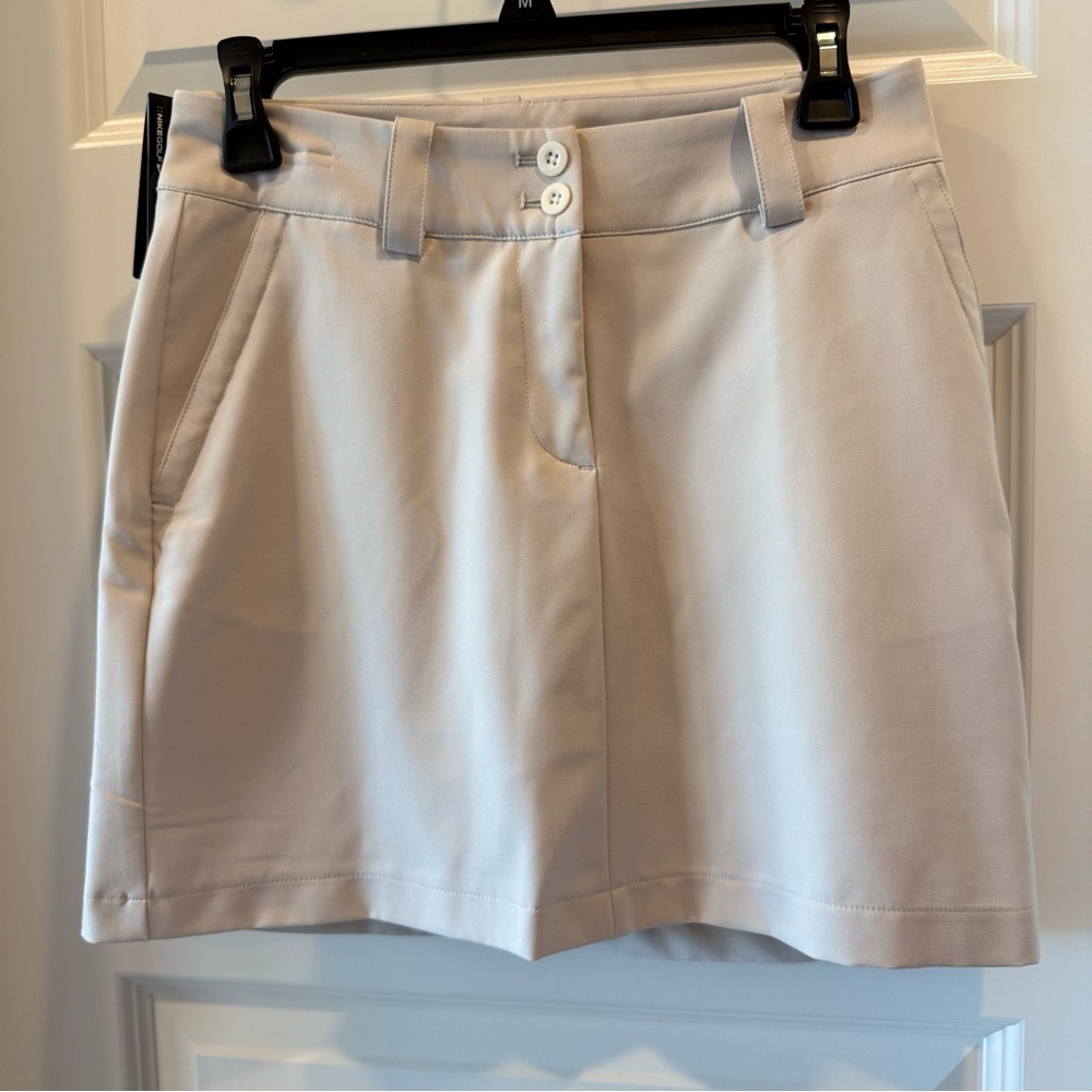 Nike Dry-Fit Women's Soft Khaki Golf Skort